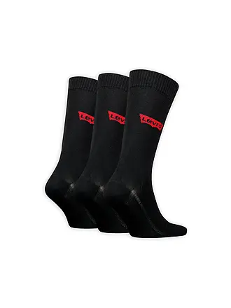 LEVI'S® | Lot de 3 paires de chaussettes, combo gris | schwarz